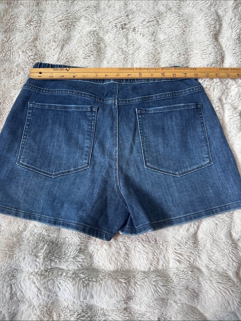 DU/ER Denim Stretch Shorts Side S/P - Picture 6 of 8